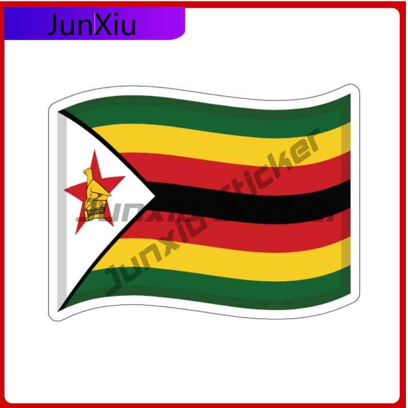 Phone Cases Zimbabwe - Naklejki Zimbabwe Drift Flag Wodoodporne Dekoracje