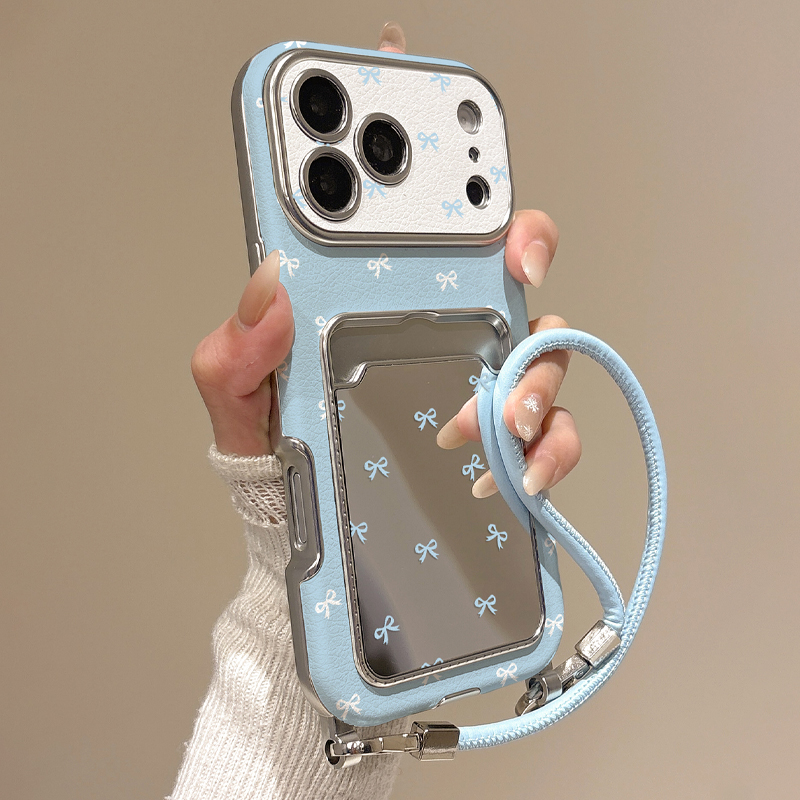 Phone Cases With Wallet - Urocze etui na telefon z lusterkiem