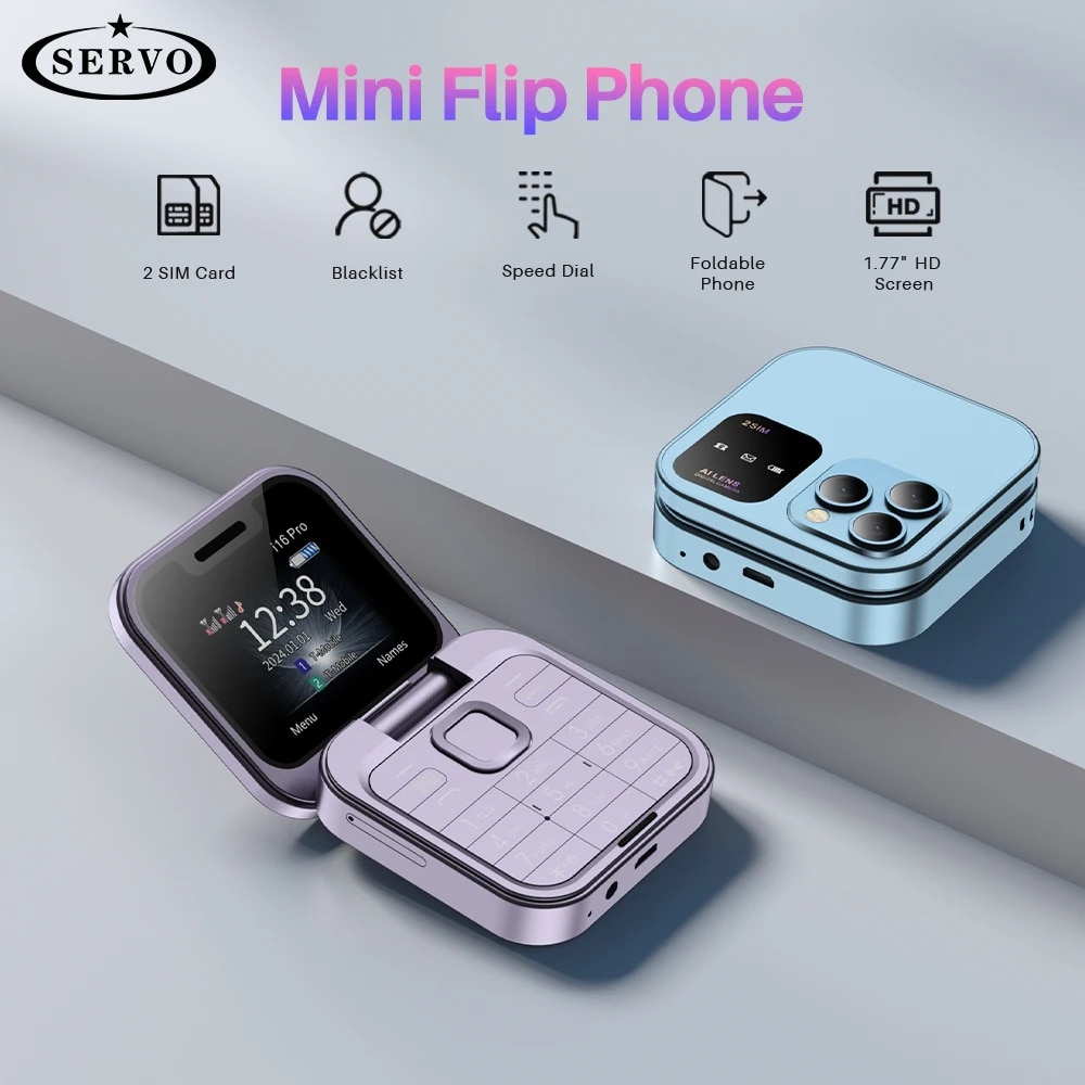 Phone Cases Verizon - SERVO I16 Pro MIni Fold Telefon