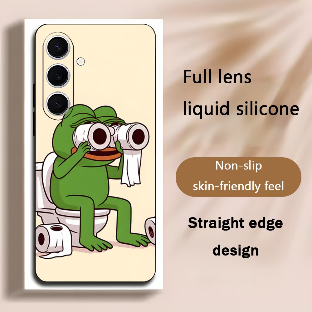 Phone Cases Samsung - Smutny Żabka Pepe Rysunek Fajne Etui