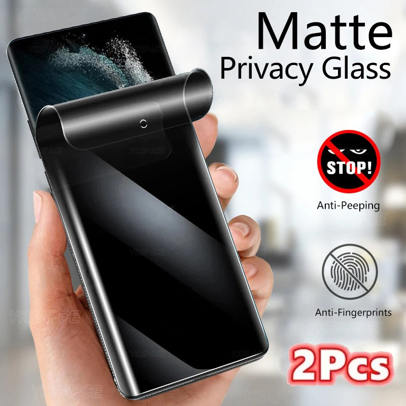 Oppo Reno 12 - 2 sztuki matowej + prywatnej miękkiej