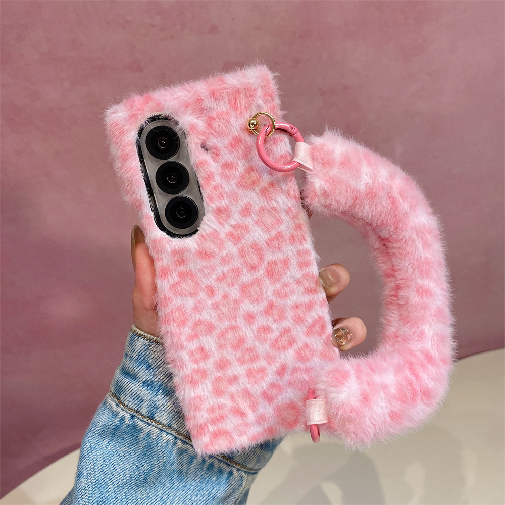 Phone Cases Z Fold 4 - Miękkie pluszowe etui na telefon z