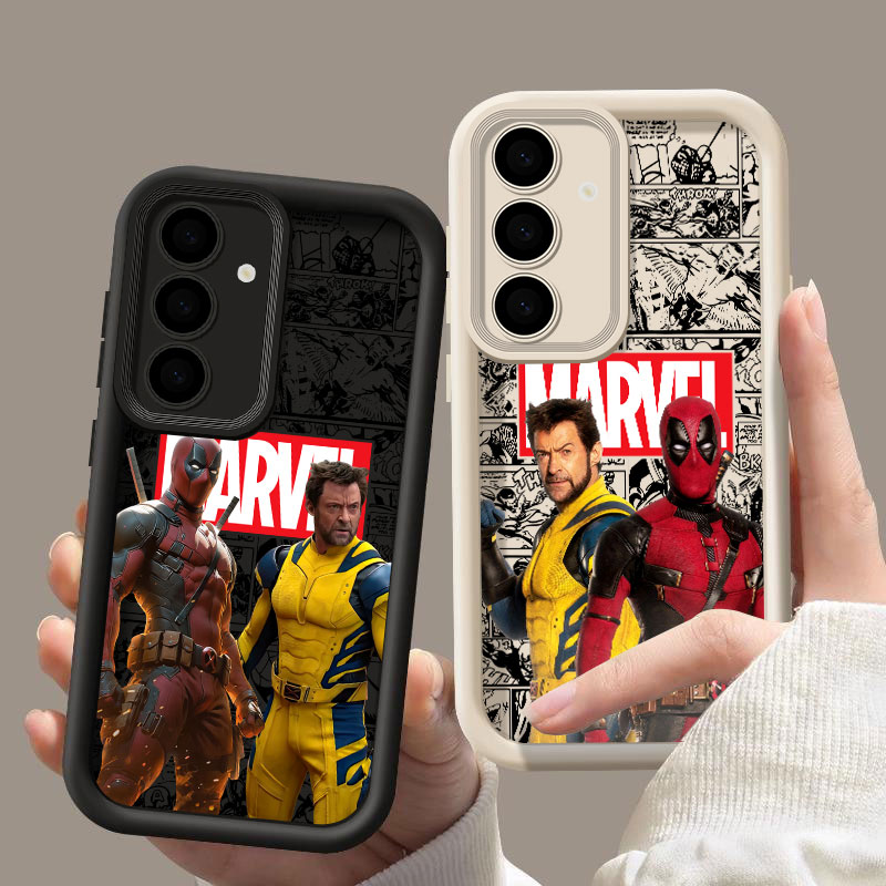 Phone Cases Samsung S24 - Etui Marvel Deadpool i Wolverine na