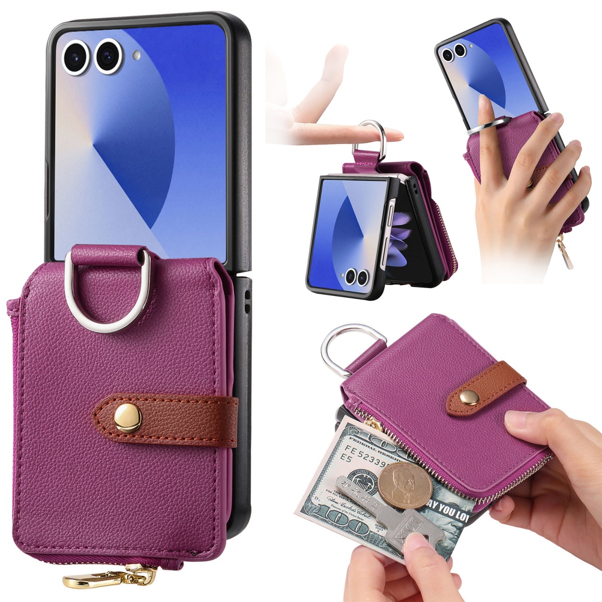 Phone Cases That Hold Cards - Luksusowe etui na telefon z uchwytem