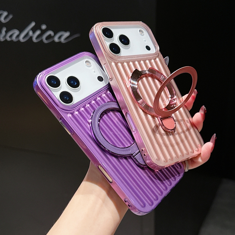 Ring Stand Case - Luksusowe etui na telefon z magnetycznym