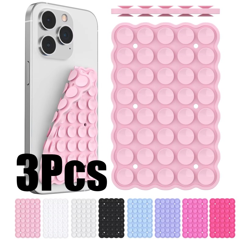 Phone Cases Video - 3 SZT. Silikonowy uchwyt na telefon