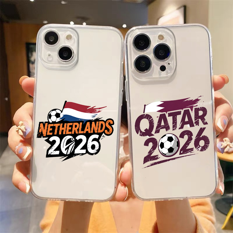 Phone Cases Qatar - Niderlandy Katar Mistrz 2026 Miękkie TPU