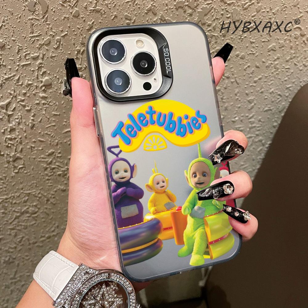 Phone Cases Cute Iphone 14 - Etui na telefon HD Cute T-Teletubbies-Es