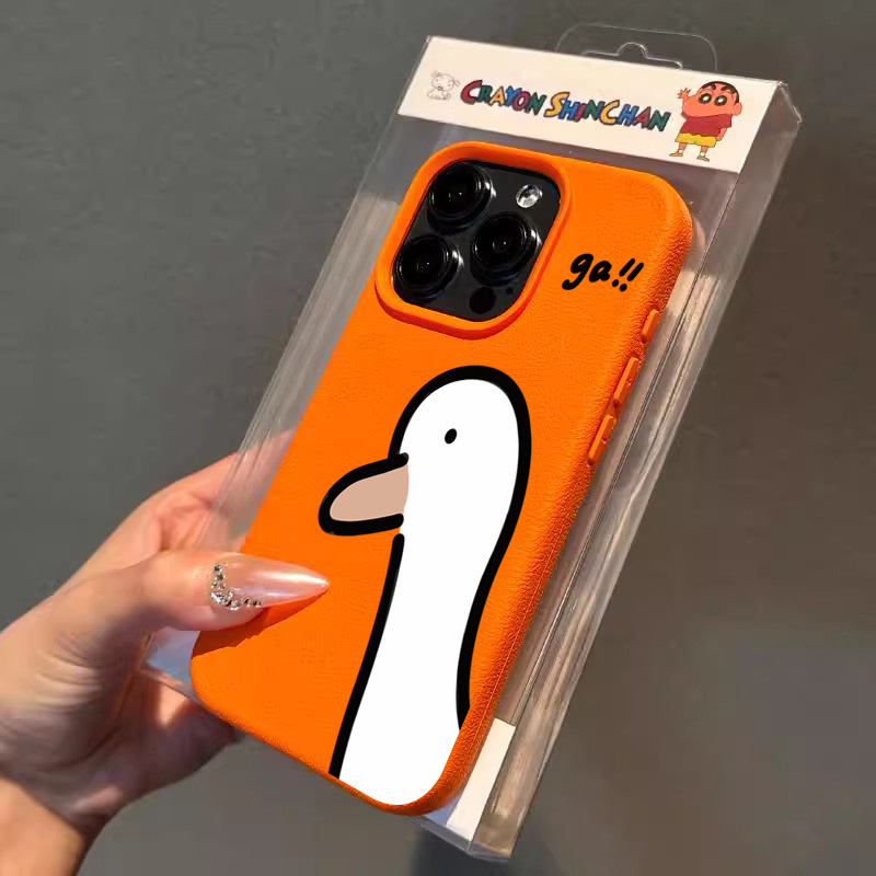Phone Cases Cute Iphone 14 - Etui na telefon z uroczą kaczką