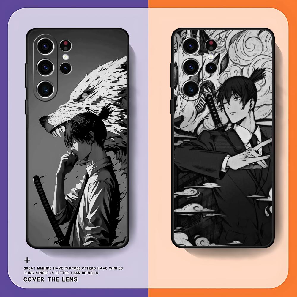 Phone Cases Samsung S24 - Etui na telefon Chainsaw Man Aki