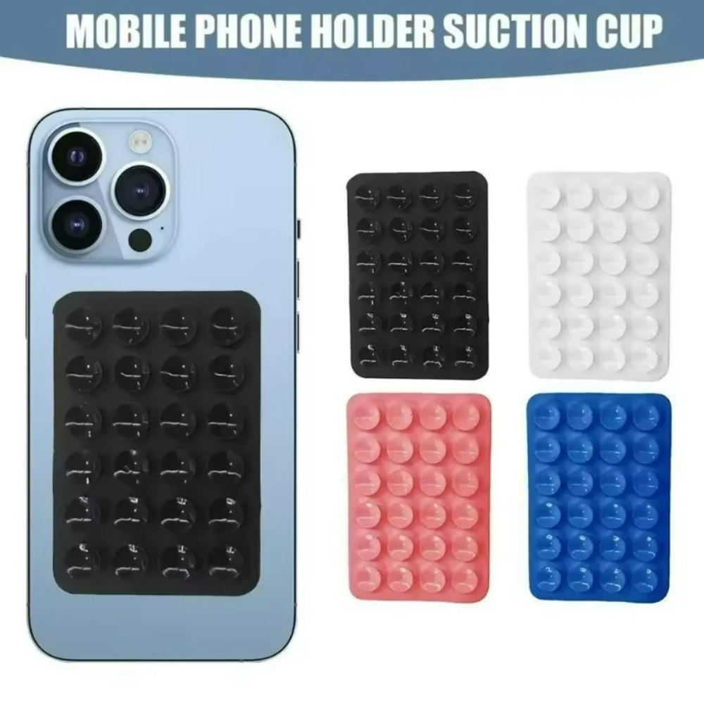 Phone Cases Video - Silikonowy uchwyt na telefon z przyssawką,
