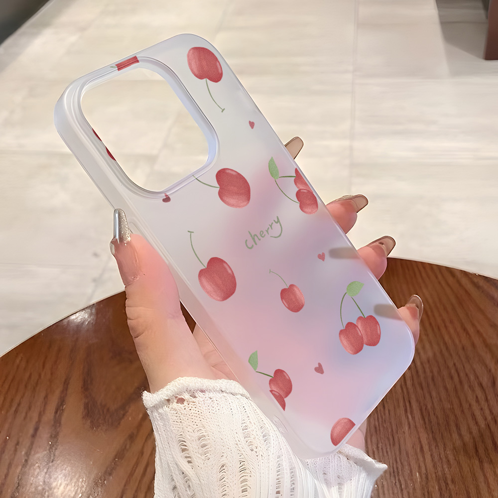 Phone Cases Iphone 17 Pro - Etui na telefon Cherry, matowe, do
