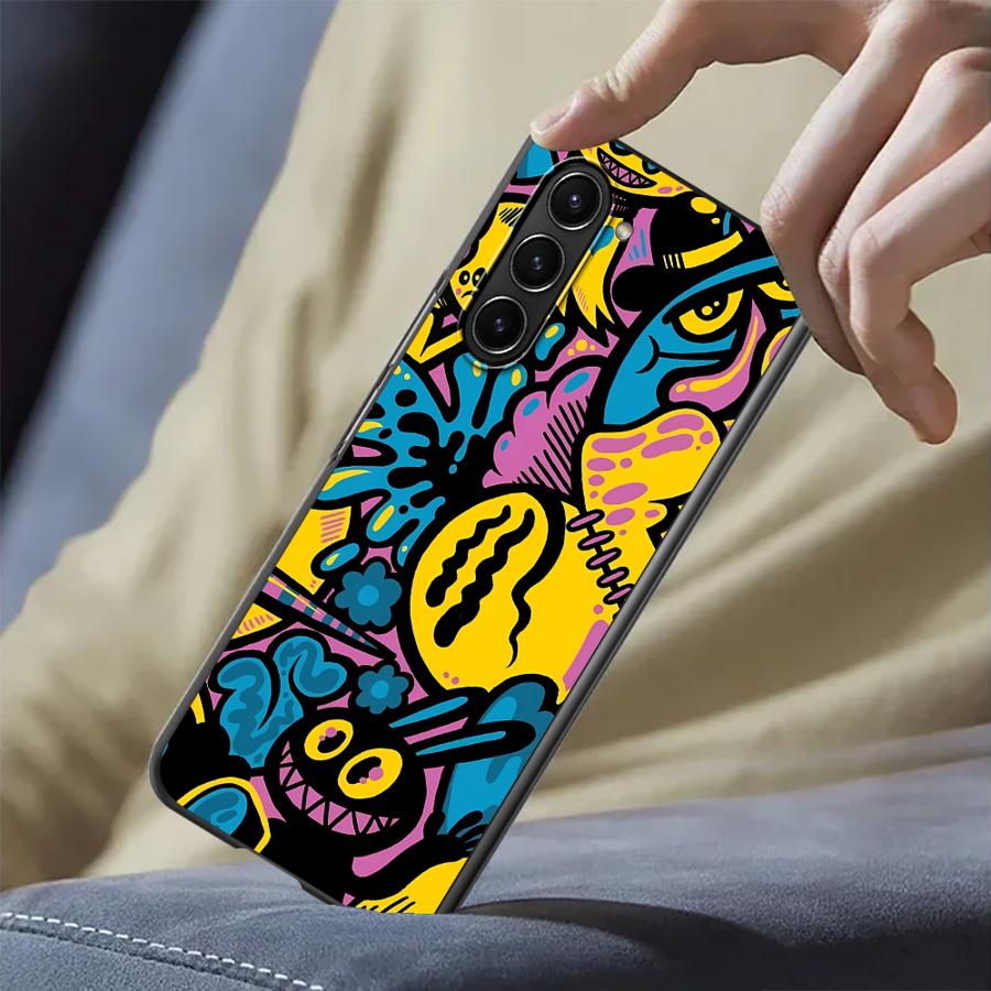 Phone Cases Z Fold 4 - Etui z grafiką graffiti z kreskówek