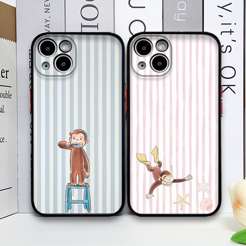Phone Cases Iphone 17 Pro - Etui na telefon z kreskówkową, paskowaną