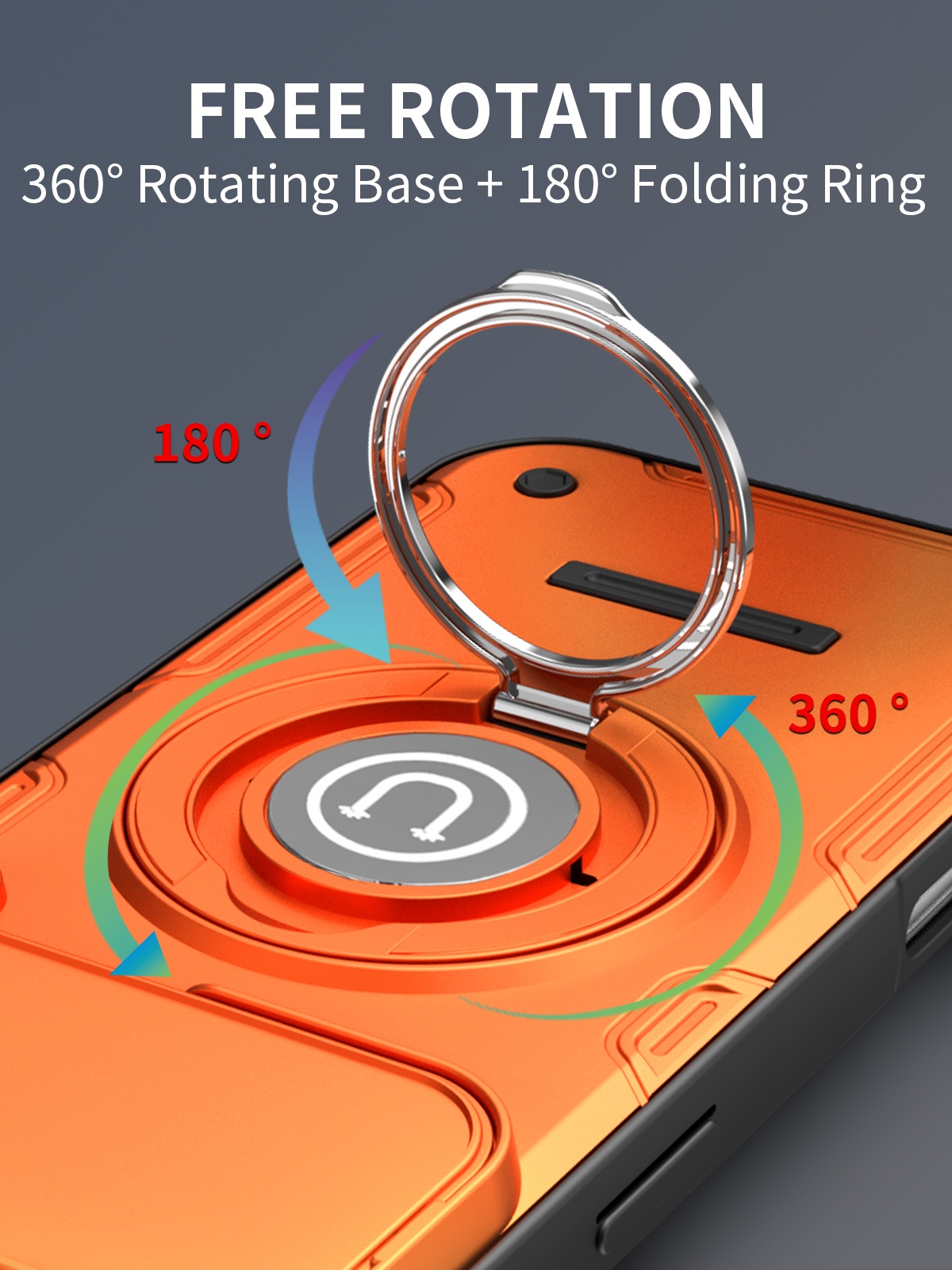 Odporne na wstrząsy etui z prz – Ring Stand Case recenzja i cena
