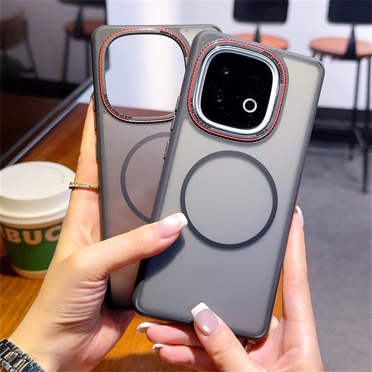 Luksusowe matowe etui magnetyc – Ring Stand Case recenzja i cena