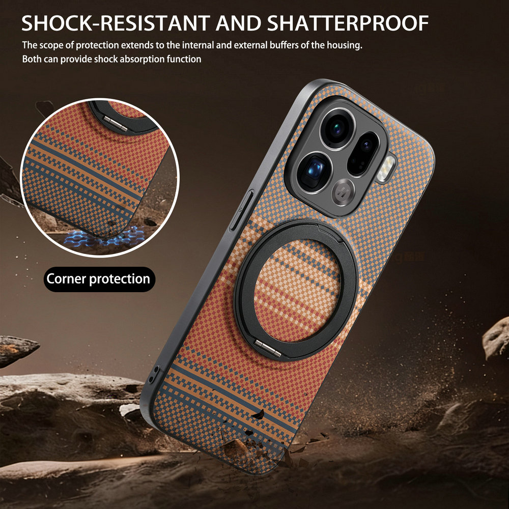 360 ° Matowy stojak na telefon – Ring Stand Case recenzja i cena