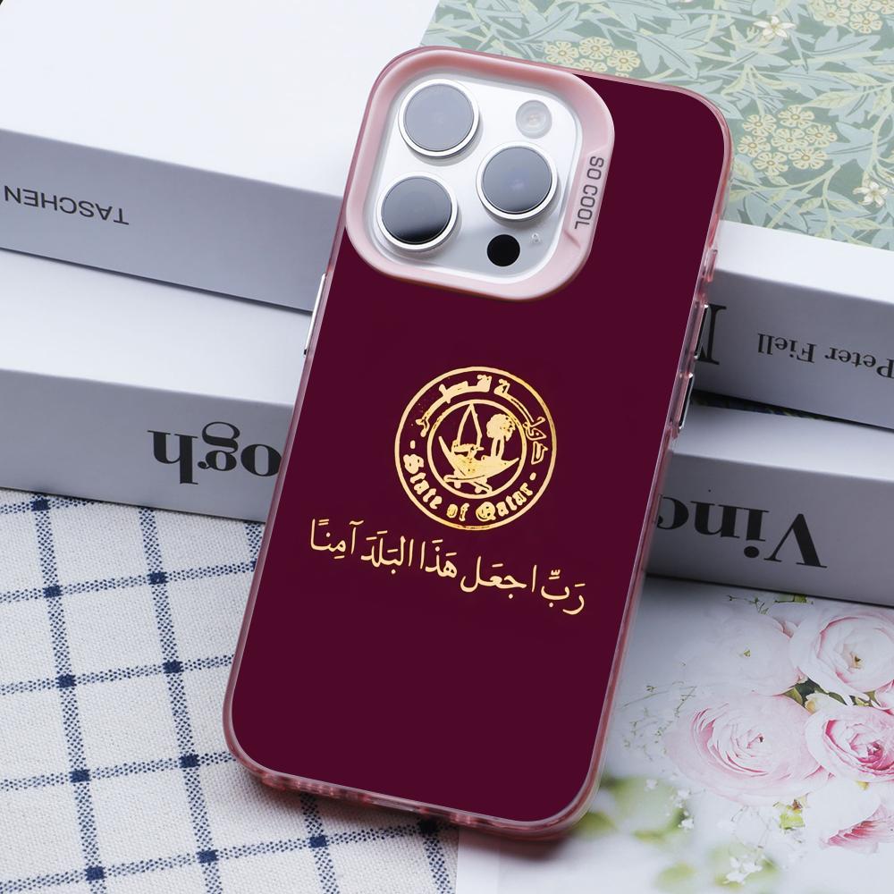 Różowe, półprzezroczyste etui  – Phone Cases Qatar recenzja i cena