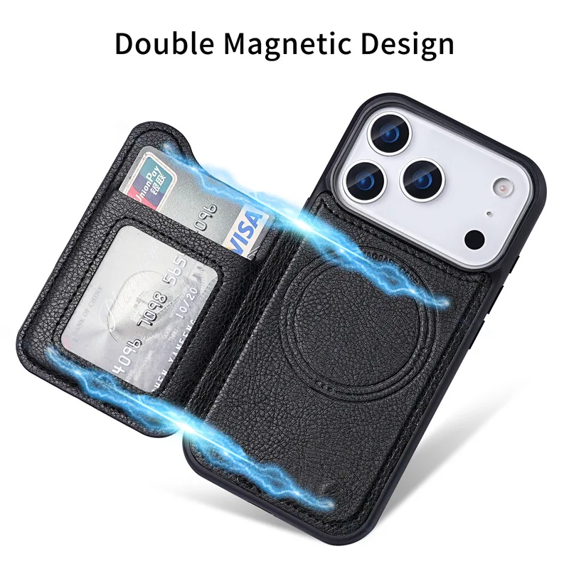 Magnetyczny skórzany portfel z – Phone Cases With Wallet recenzja i cena