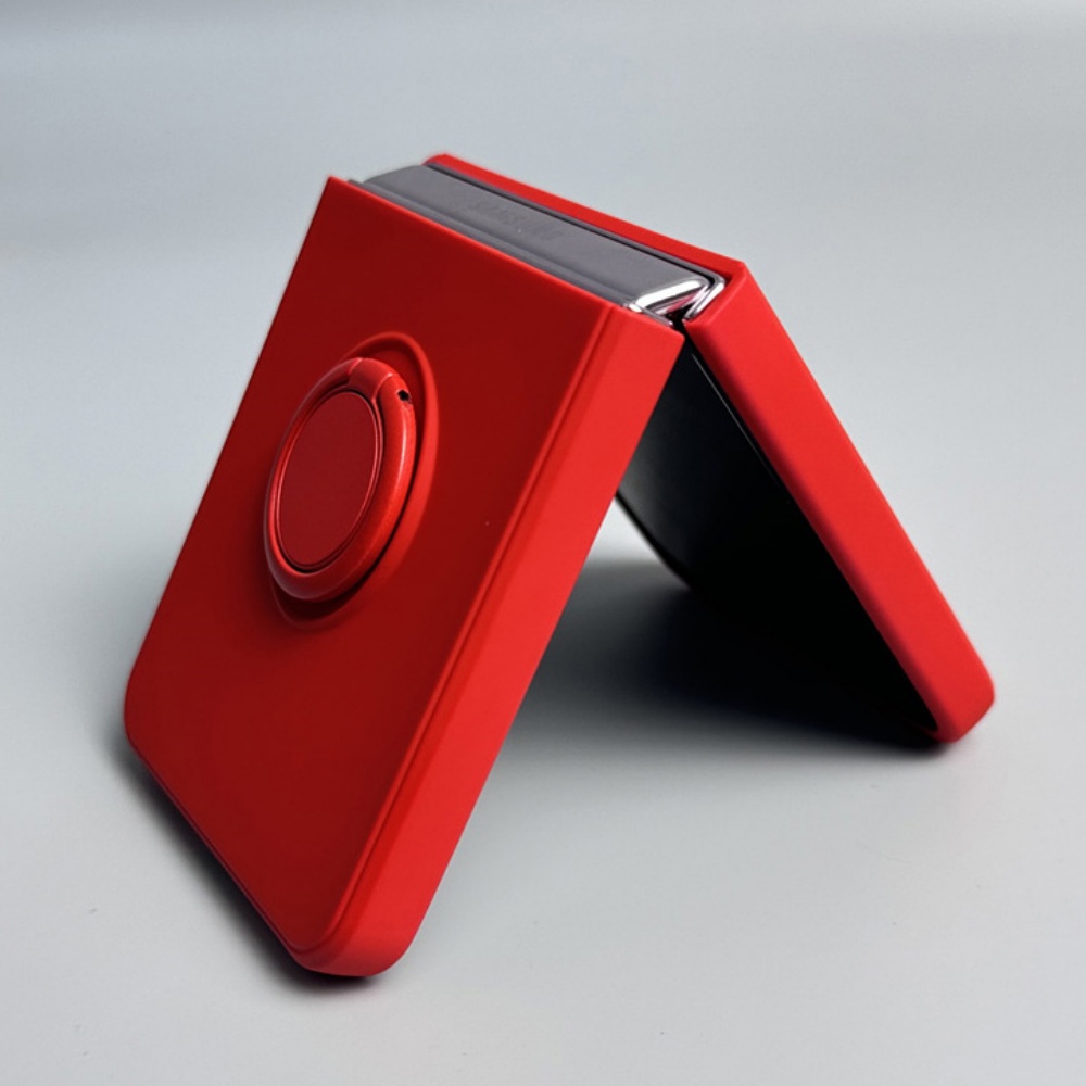 Candy Color Liquid Silicone Ma – Ring Stand Case recenzja i cena