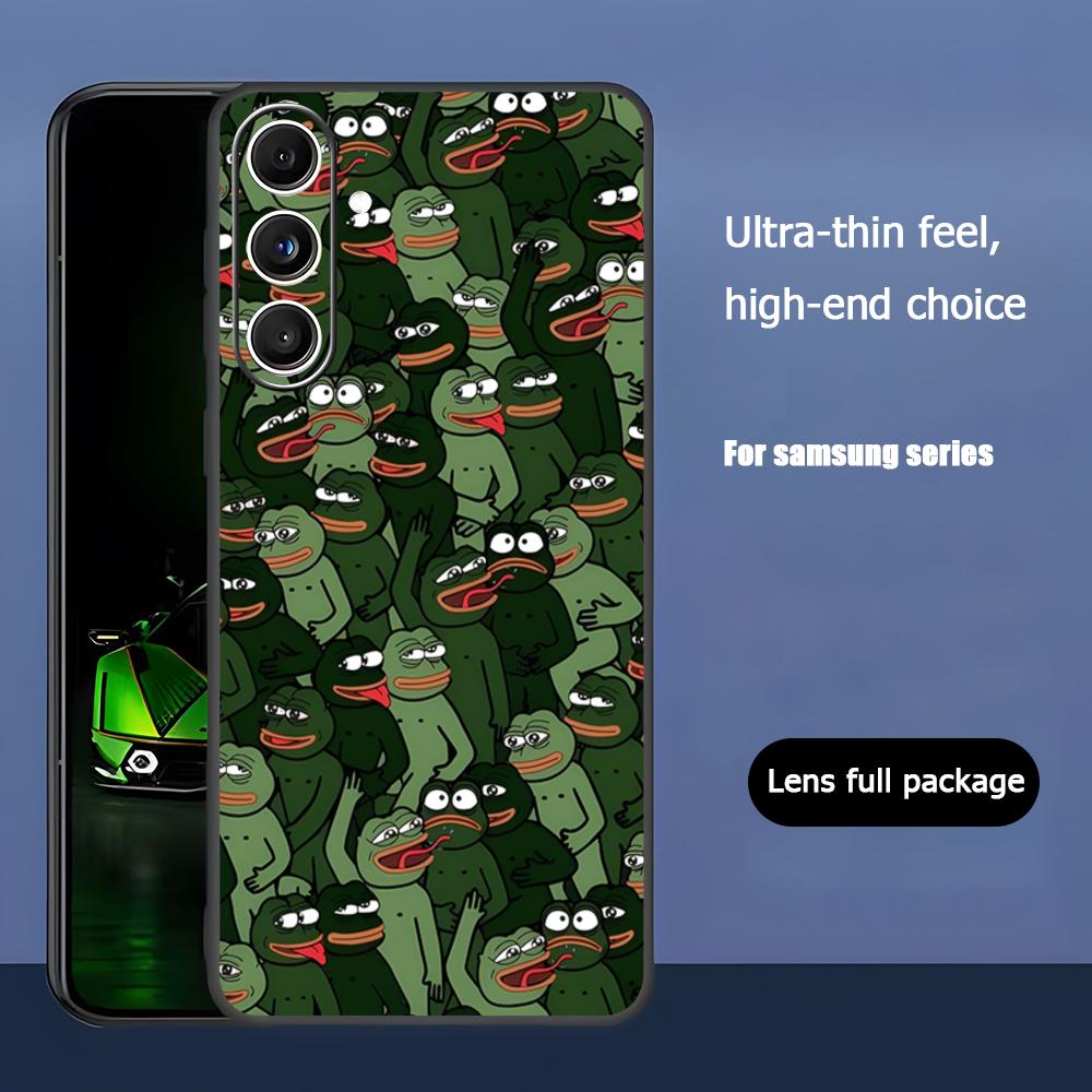 Smutny Żabka Pepe Rysunek Fajn – Phone Cases Samsung recenzja i cena