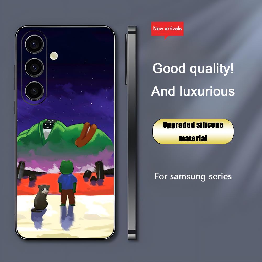 Smutny Żabka Pepe Rysunek Fajn – Phone Cases Samsung recenzja i cena