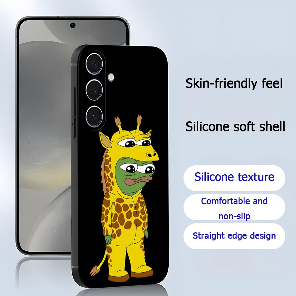 Smutny Żabka Pepe Rysunek Fajn – Phone Cases Samsung recenzja i cena