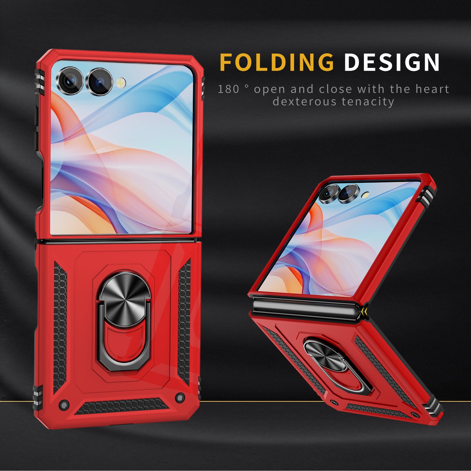 Wstrząsoodporne etui wojskowe  – Ring Stand Case recenzja i cena