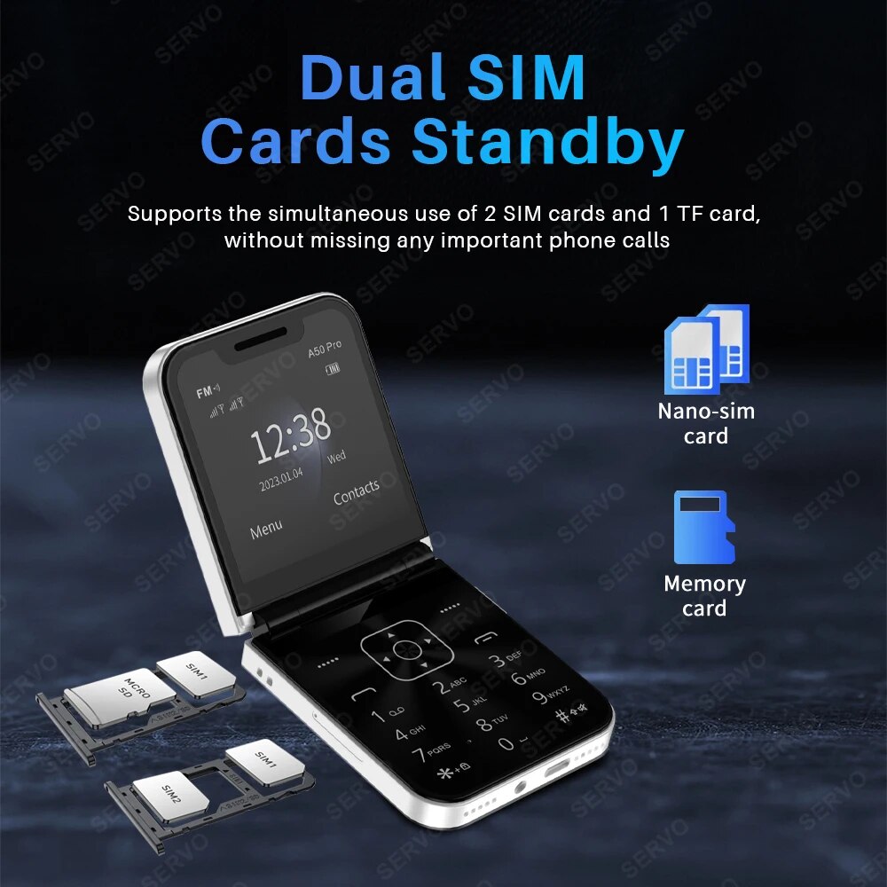 SERVO A50 PRO Składany telefon – Phone Cases Verizon recenzja i cena