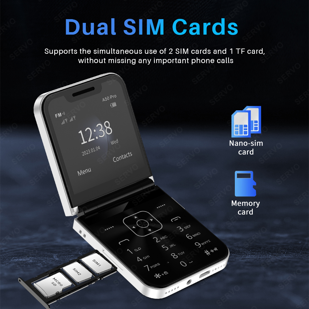 SERVO A50 Pro Flip Phone Dual  – Phone Cases Verizon recenzja i cena