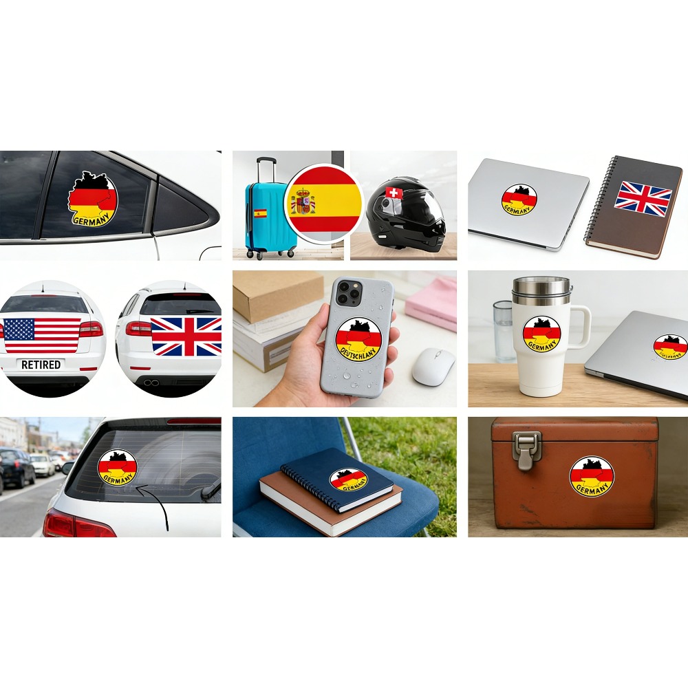 Naklejka z flagą Kataru, owaln – Phone Cases Qatar recenzja i cena