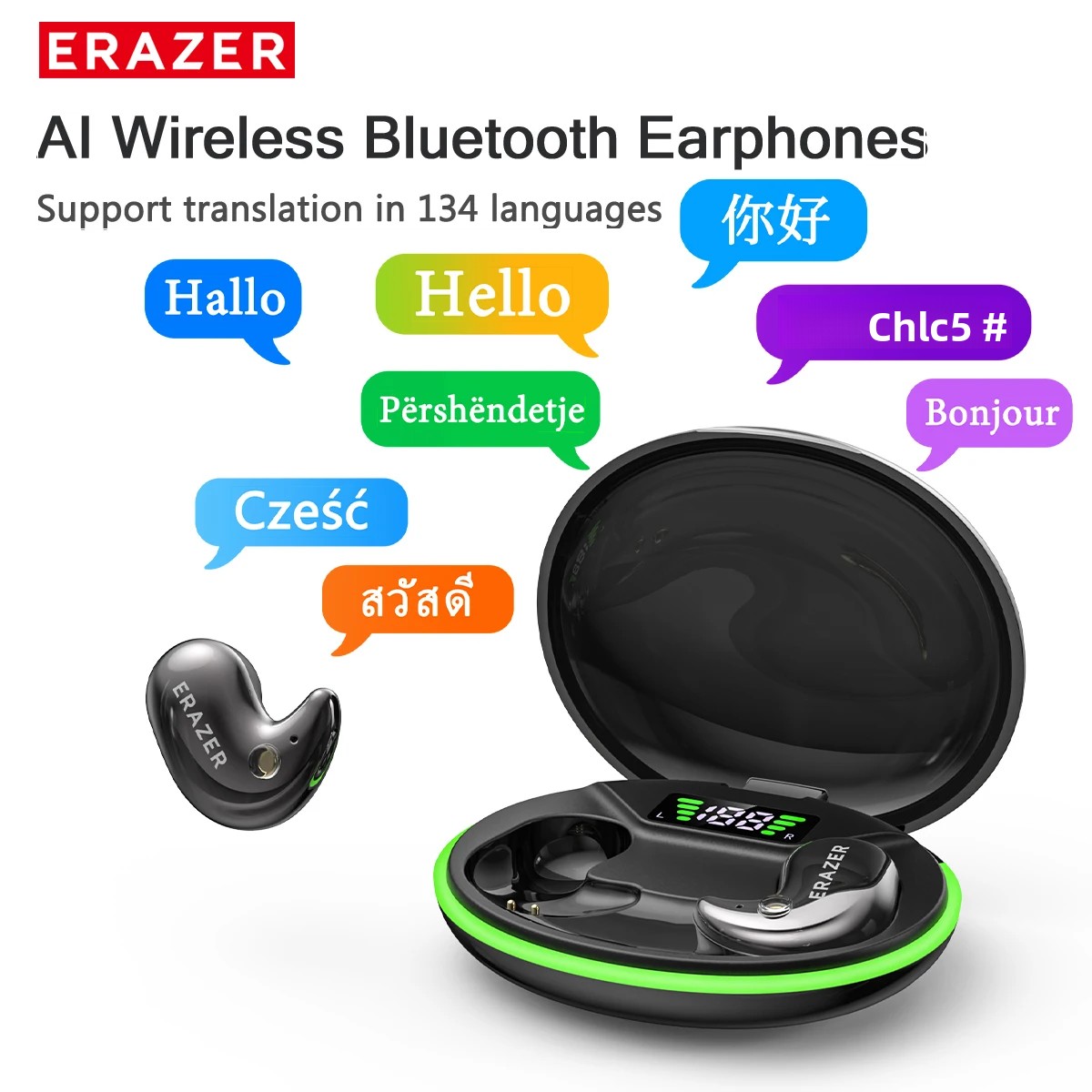 Słuchawki douszne Bluetooth EA – Phone Cases Video recenzja i cena