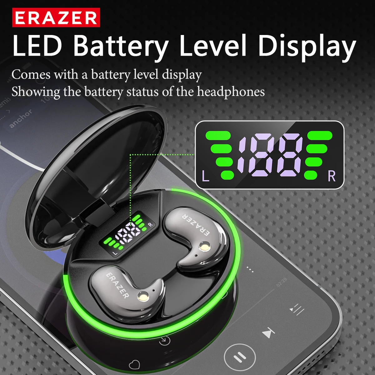 Słuchawki douszne Bluetooth EA – Phone Cases Video recenzja i cena