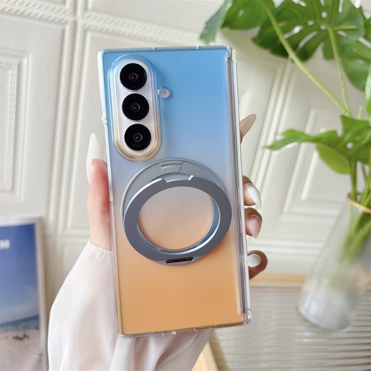 Gradient Przezroczyste Etui Ma – Ring Stand Case recenzja i cena
