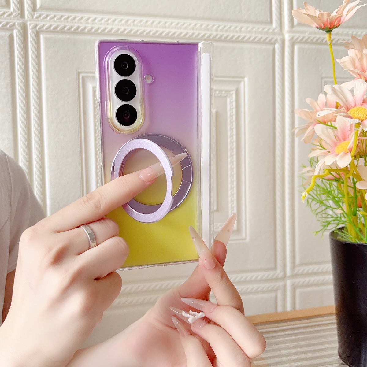 Gradient Przezroczyste Etui Ma – Ring Stand Case recenzja i cena
