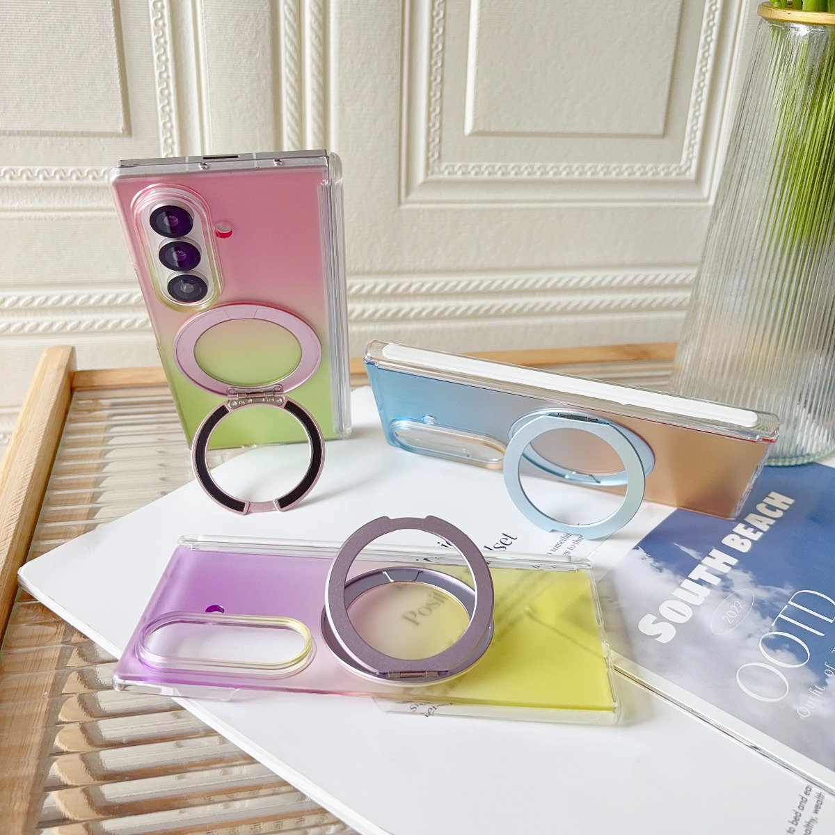 Gradient Przezroczyste Etui Ma – Ring Stand Case recenzja i cena