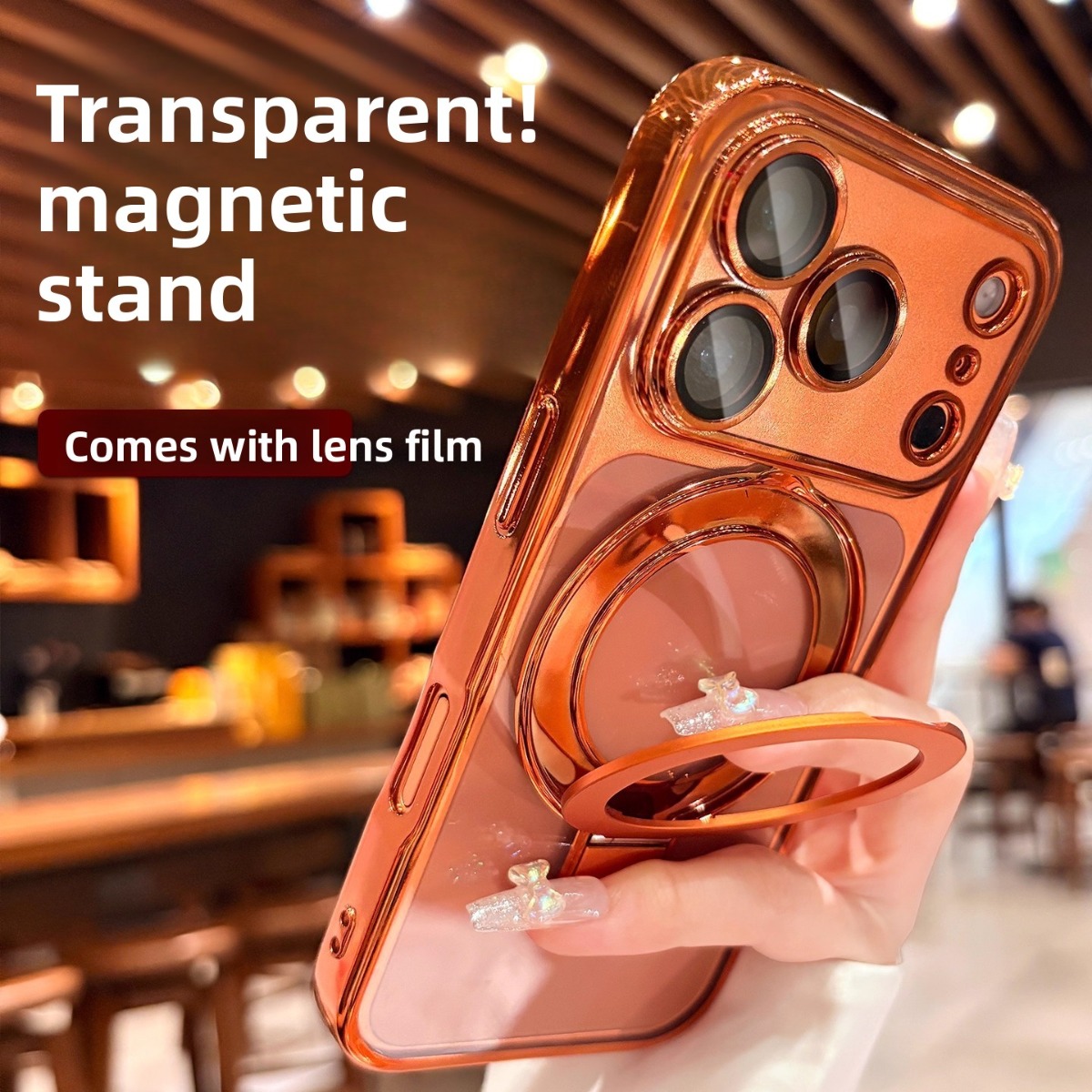 Etui na telefon z magnetycznym – Ring Stand Case recenzja i cena