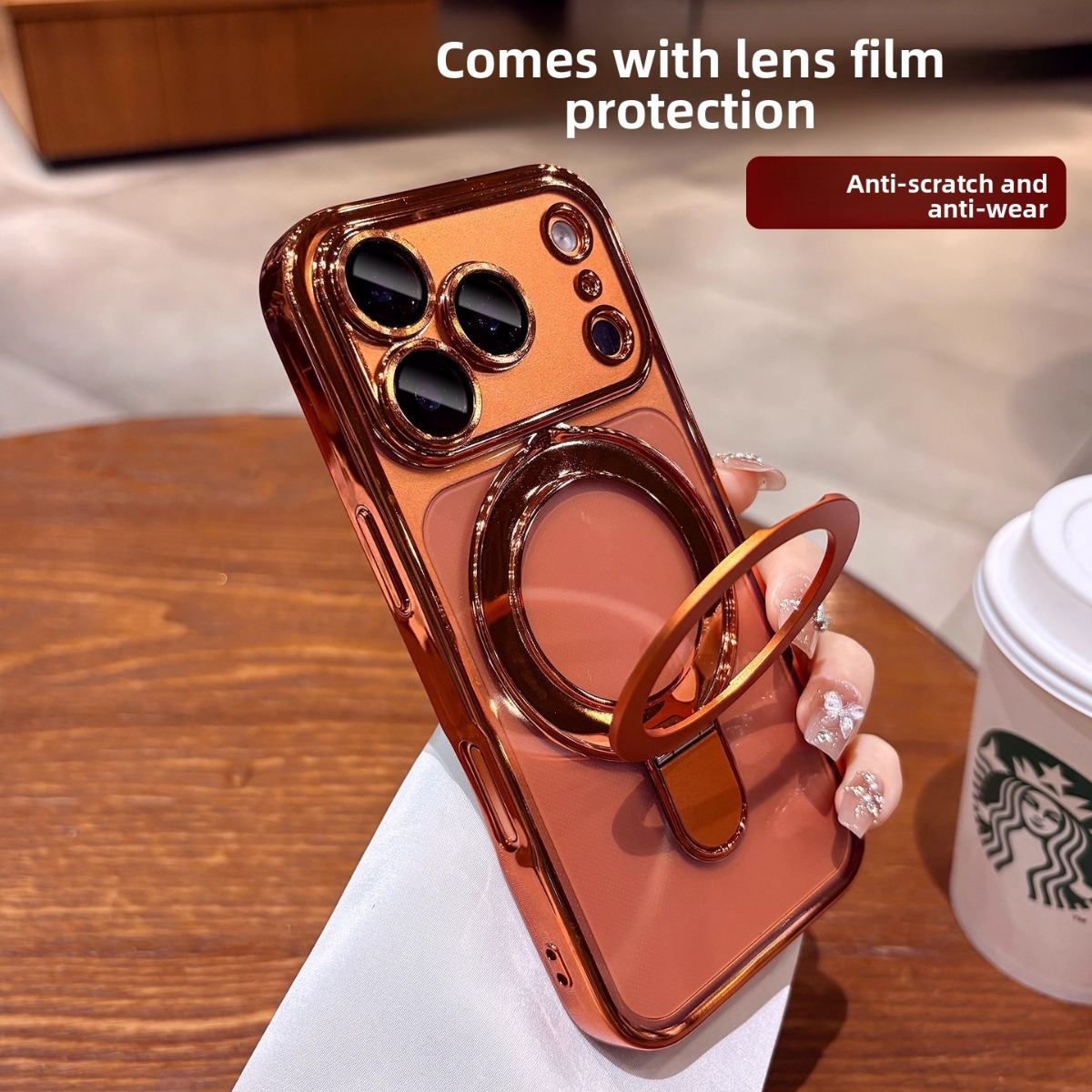 Etui na telefon z magnetycznym – Ring Stand Case recenzja i cena