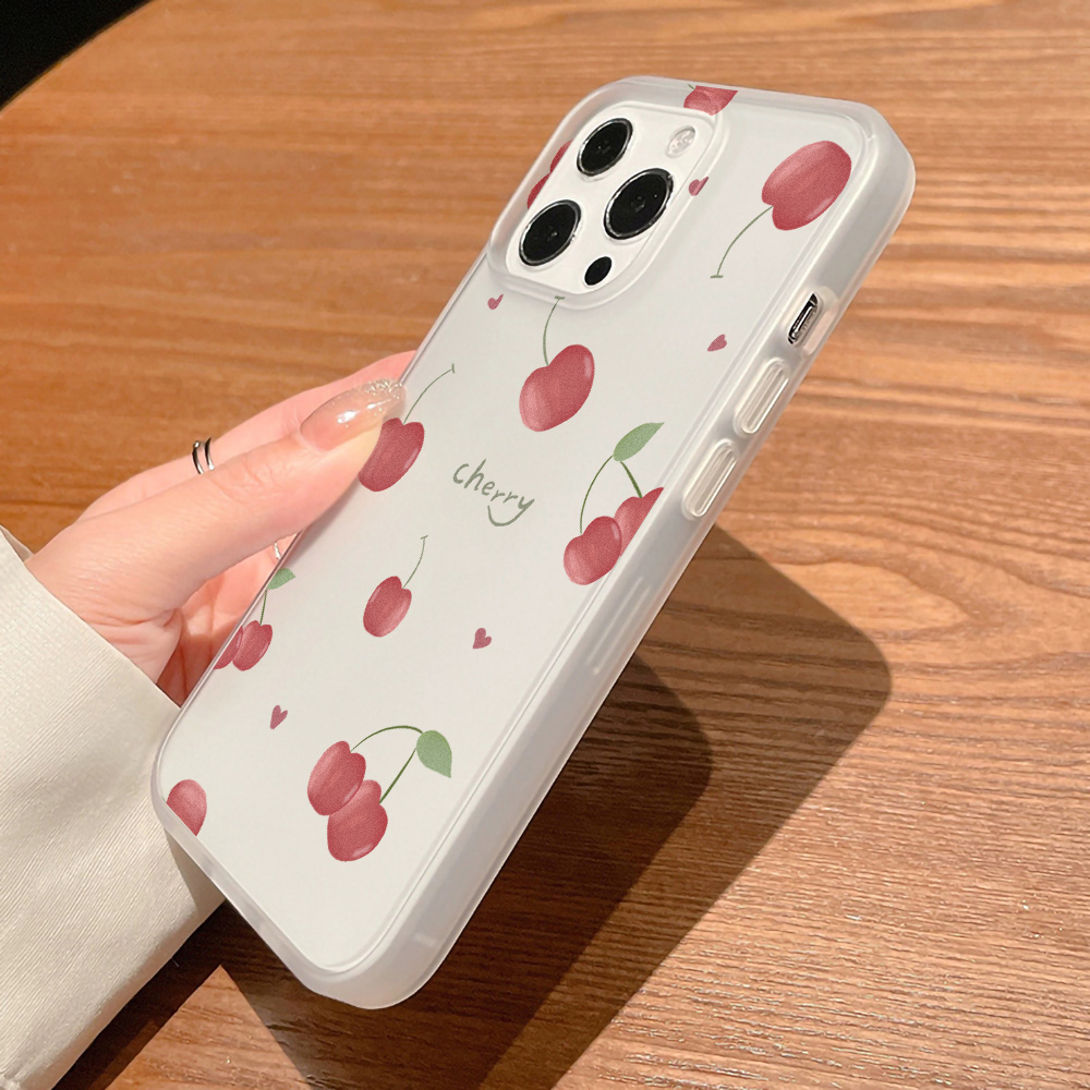 Etui na telefon Cherry, matowe – Phone Cases Iphone 17 Pro recenzja i cena