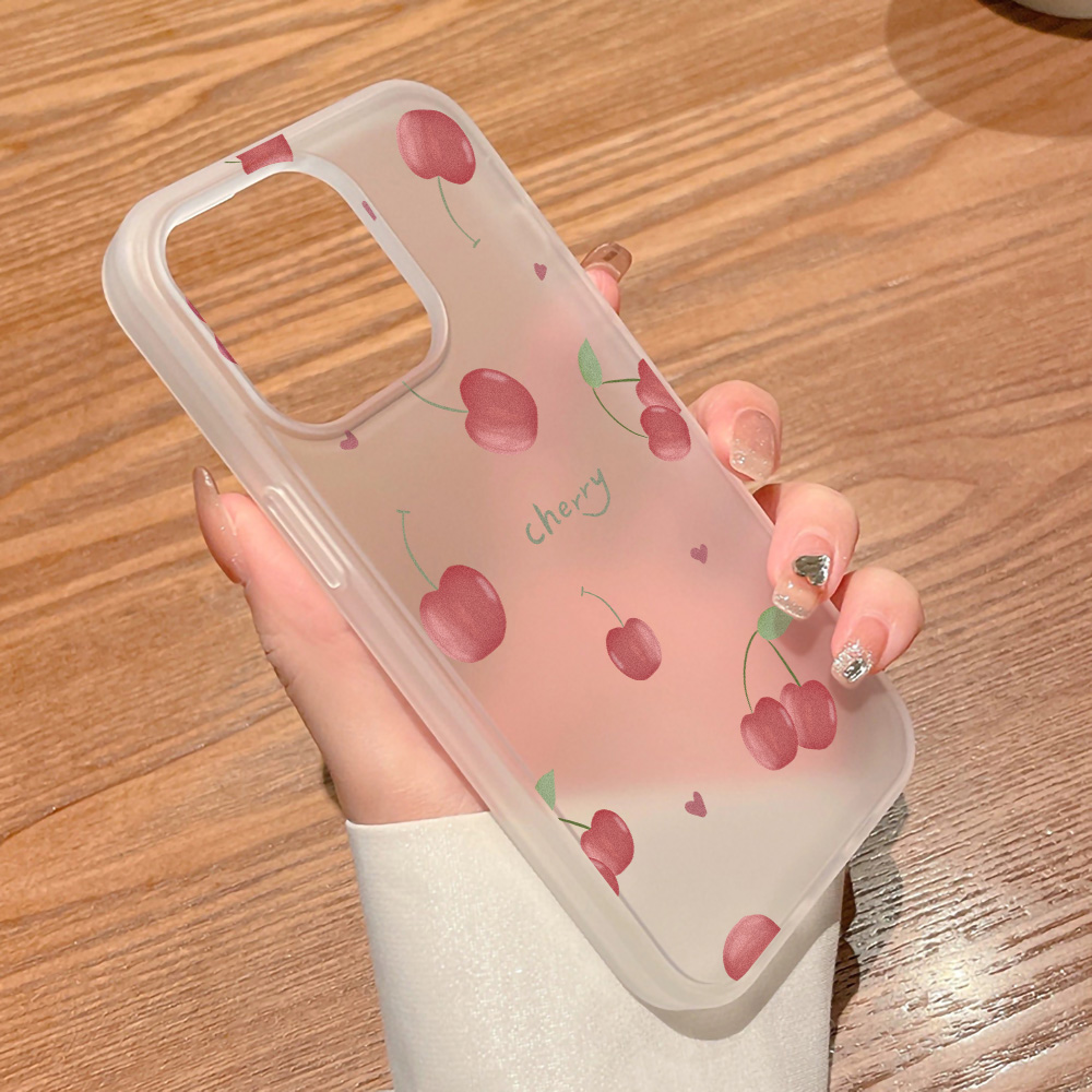 Etui na telefon Cherry, matowe – Phone Cases Iphone 17 Pro recenzja i cena