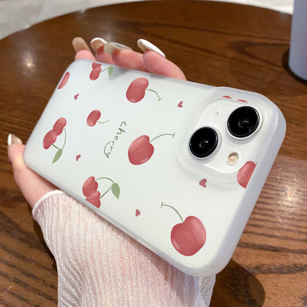 Etui na telefon Cherry, matowe – Phone Cases Iphone 17 Pro recenzja i cena
