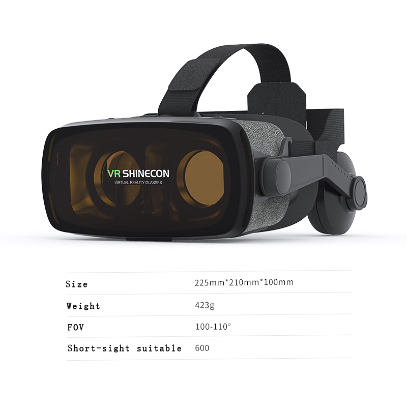 Okulary VR Shinecon Casque Via – Phone Cases Video recenzja i cena